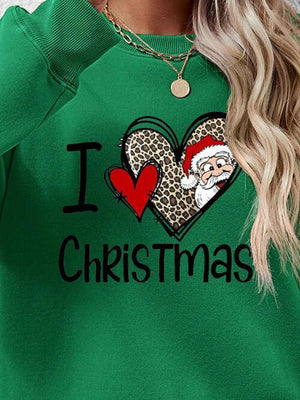 Magnificent Round Neck Christmas Sweatshirt-MXSTUDIO.COM