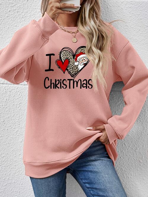 Magnificent Round Neck Christmas Sweatshirt-MXSTUDIO.COM