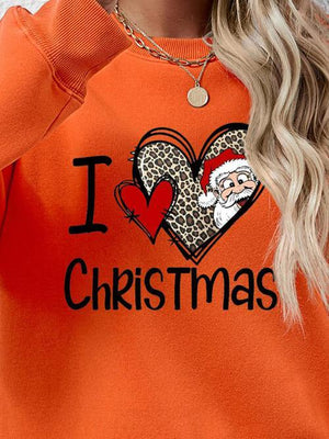 Magnificent Round Neck Christmas Sweatshirt-MXSTUDIO.COM