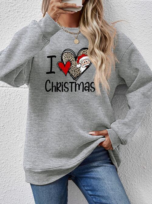 Magnificent Round Neck Christmas Sweatshirt-MXSTUDIO.COM