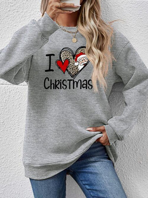 Magnificent Round Neck Christmas Sweatshirt-MXSTUDIO.COM