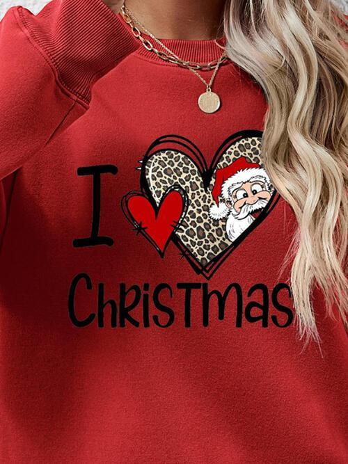 Magnificent Round Neck Christmas Sweatshirt-MXSTUDIO.COM