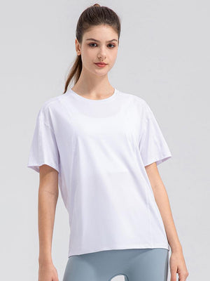 Maximum Breathability Active Basic T Shirt - MXSTUDIO.COM