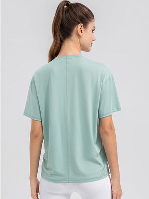 Maximum Breathability Active Basic T Shirt - MXSTUDIO.COM