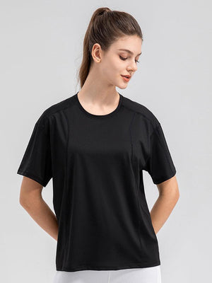 Maximum Breathability Active Basic T Shirt - MXSTUDIO.COM