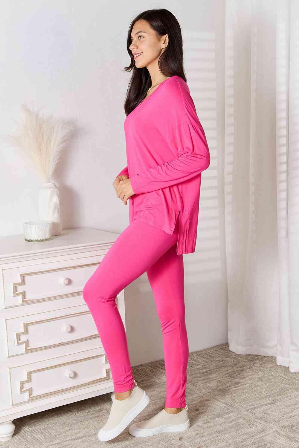 Mellow Plus Size Top And Pants 2 Piece Loungewear Set - MXSTUDIO.COM