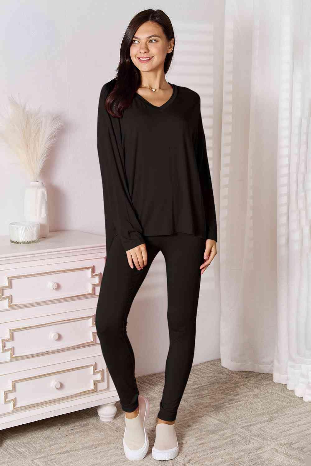Mellow Plus Size Top And Pants 2 Piece Loungewear Set - MXSTUDIO.COM