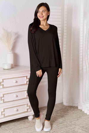 Mellow Plus Size Top And Pants 2 Piece Loungewear Set - MXSTUDIO.COM