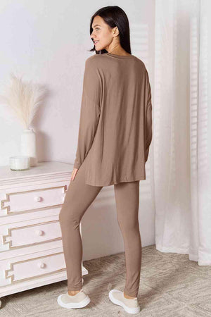 Mellow Plus Size Top And Pants 2 Piece Loungewear Set - MXSTUDIO.COM