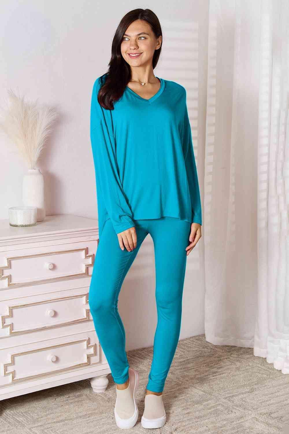 Mellow Plus Size Top And Pants 2 Piece Loungewear Set - MXSTUDIO.COM