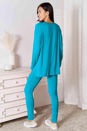 Mellow Plus Size Top And Pants 2 Piece Loungewear Set - MXSTUDIO.COM