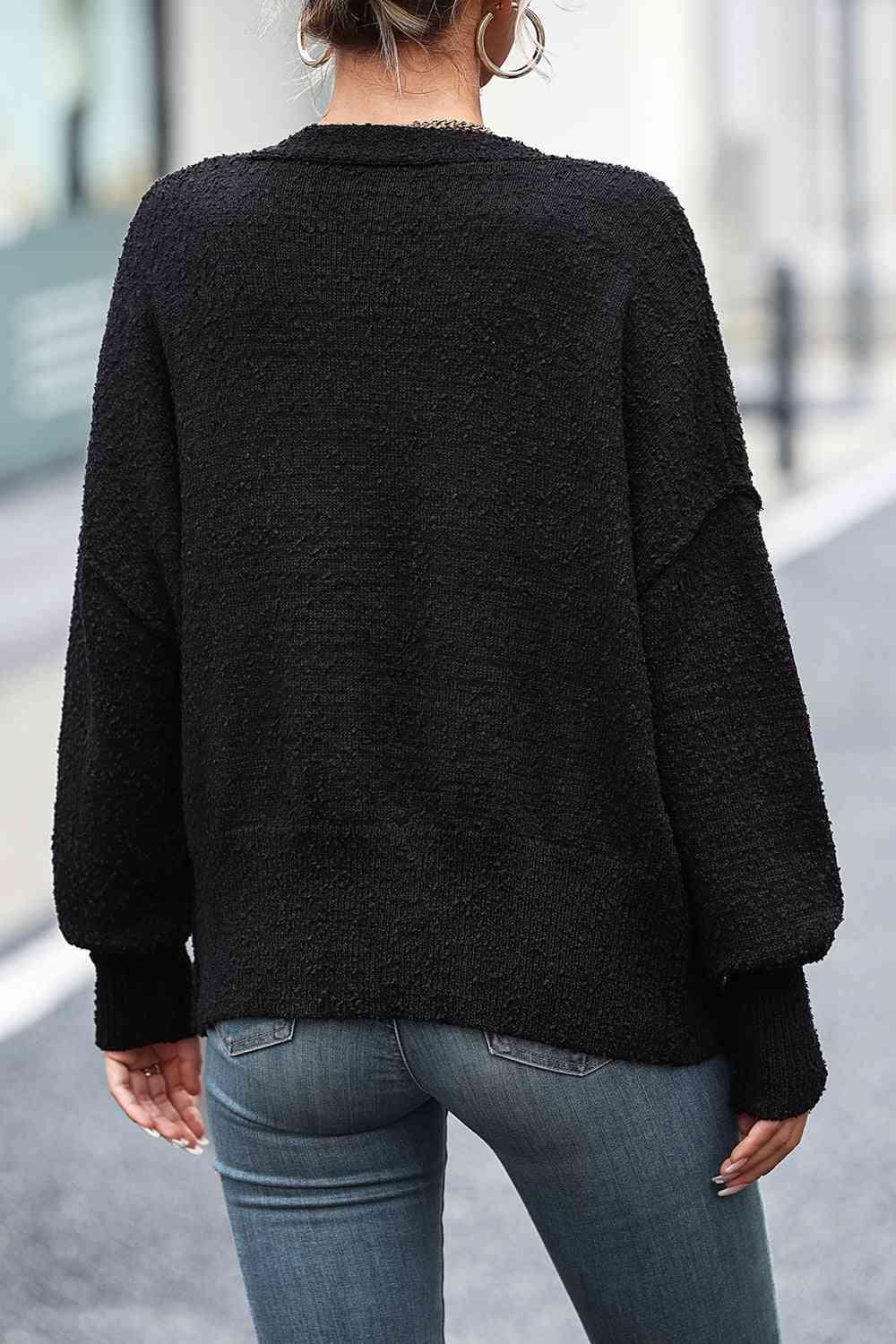 Modish Long Sleeve Button Up Cardigan - MXSTUDIO.COM