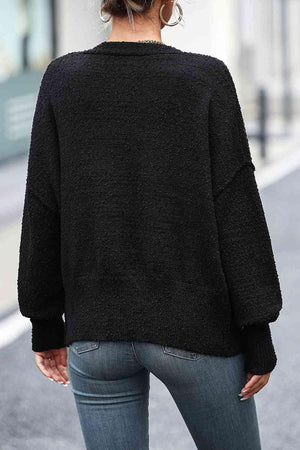 Modish Long Sleeve Button Up Cardigan - MXSTUDIO.COM