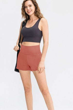 Move Freely High Waisted Running Shorts - MXSTUDIO.COM