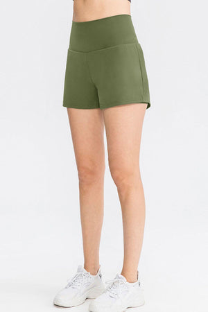 Move Freely High Waisted Running Shorts - MXSTUDIO.COM
