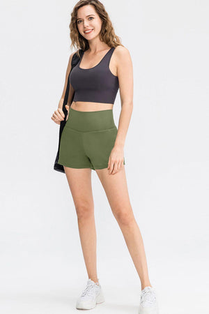 Move Freely High Waisted Running Shorts - MXSTUDIO.COM