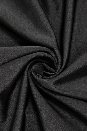 a close up shot of a black fabric