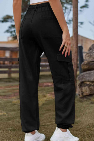 Naturally Understated High Waist Cargo Joggers - MXSTUDIO.COM