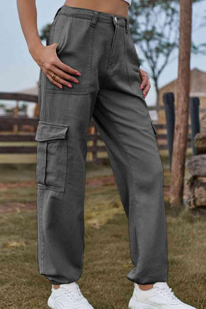 Naturally Understated High Waist Cargo Joggers - MXSTUDIO.COM