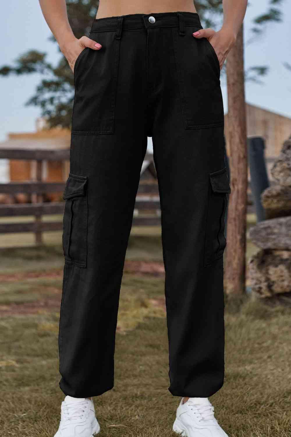 Naturally Understated High Waist Cargo Joggers - MXSTUDIO.COM