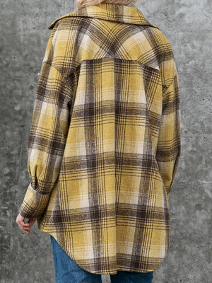 Never Out of Style Oversized Plaid Shirt - MXSTUDIO.COM