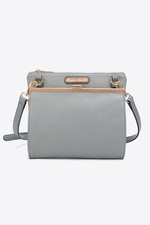Nicole Lee Adjustable Strap Vegan Leather Handbag - MXSTUDIO.COM