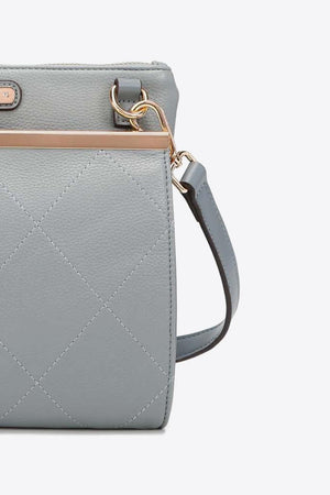 Nicole Lee Adjustable Strap Vegan Leather Handbag - MXSTUDIO.COM