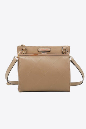 Nicole Lee Adjustable Strap Vegan Leather Handbag - MXSTUDIO.COM