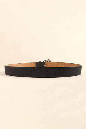 Noticeable Women's PU Leather Glitter Belt - MXSTUDIO.COM