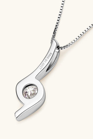 Nourish Moments Round 1 Carat Moissanite Necklace - MXSTUDIO.COM