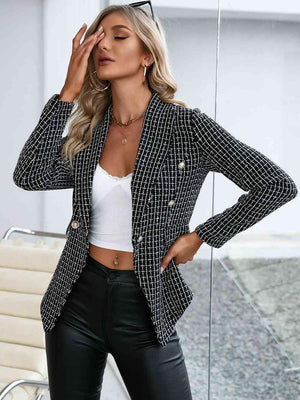 Office To Leisure Double Breasted Blazer - MXSTUDIO.COM