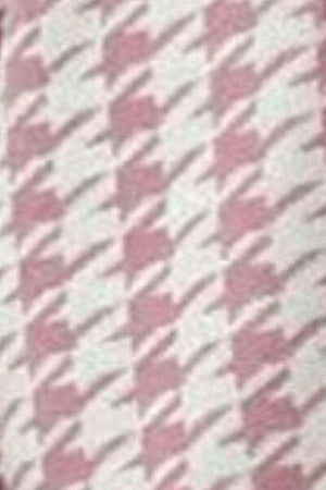 On Trend Classic Oversized Houndstooth Cardigan-MXSTUDIO.COM