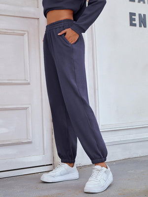 Outdoor Staple Elastic Waist Joggers - MXSTUDIO.COM