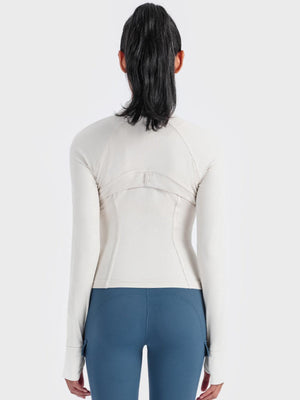 Peak Performance Long Sleeve Zip Up Sports Jacket - MXSTUDIO.COM