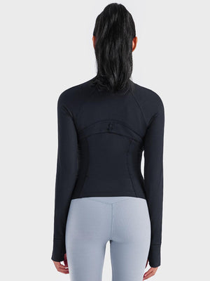 Peak Performance Long Sleeve Zip Up Sports Jacket - MXSTUDIO.COM