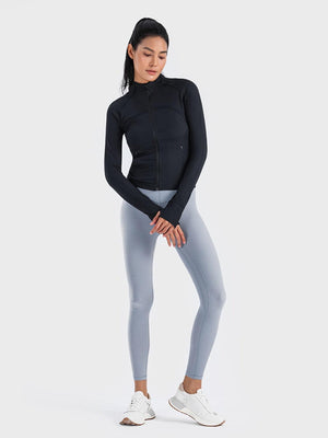 Peak Performance Long Sleeve Zip Up Sports Jacket - MXSTUDIO.COM