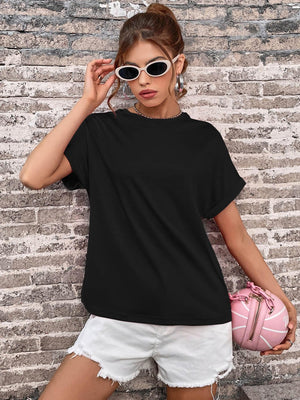 Play With Me Round Neck Short Sleeve T Shirt - MXSTUDIO.COM