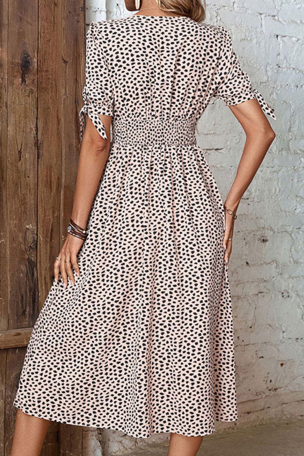 Prefect Vacation Animal Print Midi Dress - MXSTUDIO.COM
