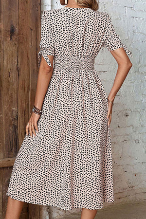 Prefect Vacation Animal Print Midi Dress - MXSTUDIO.COM