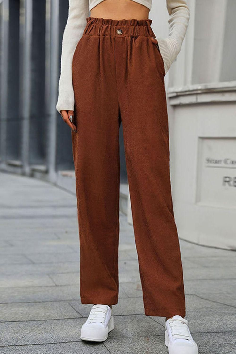 Preferred Paperbag Waist Pant - MXSTUDIO.COM