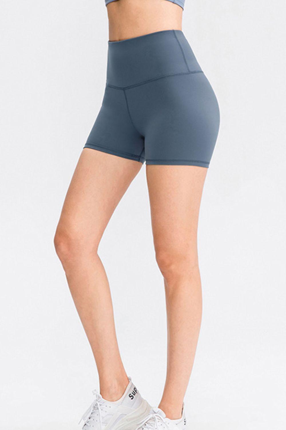 Proper Execution High Waisted Training Shorts - MXSTUDIO.COM
