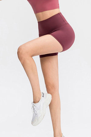 Proper Execution High Waisted Training Shorts - MXSTUDIO.COM