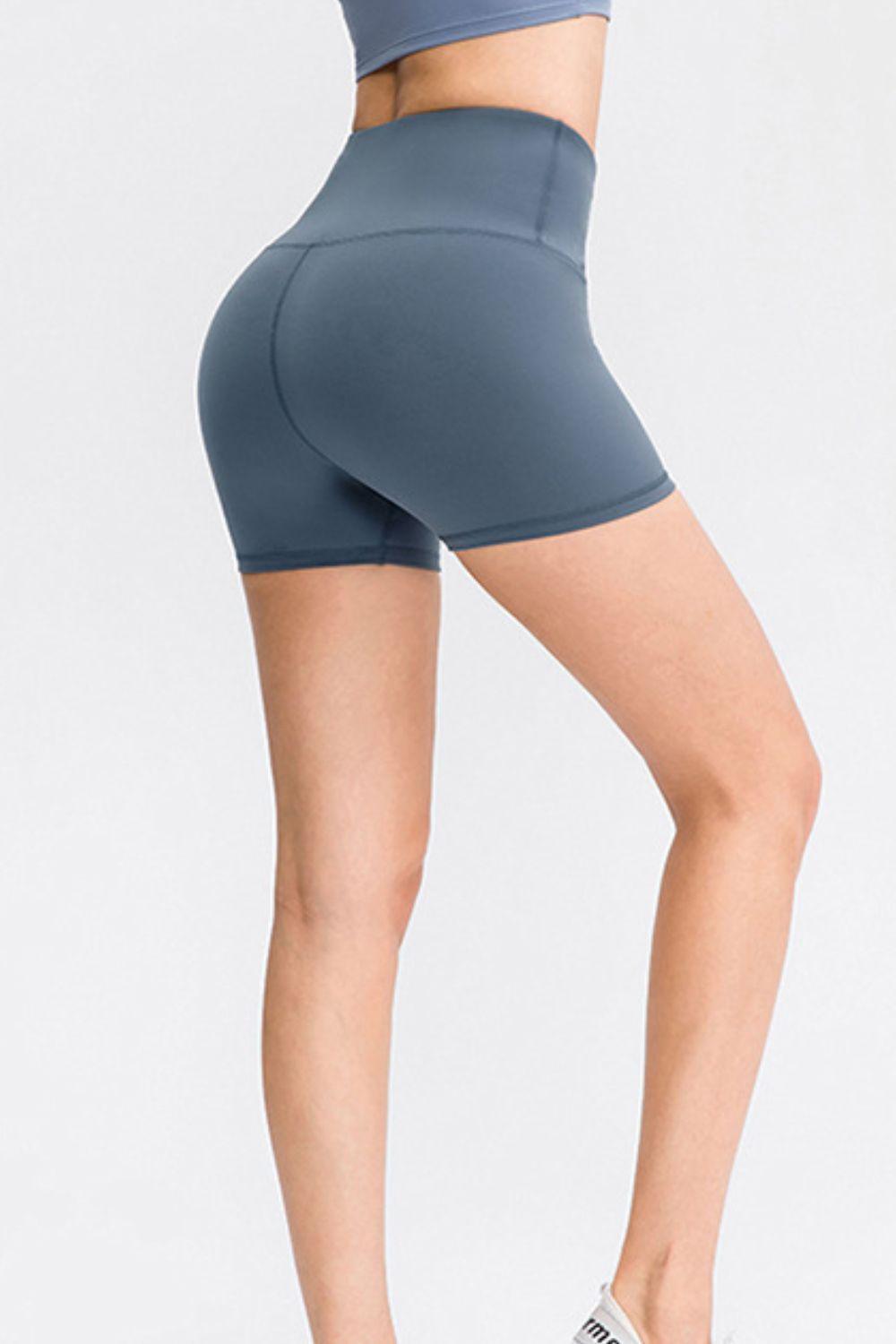 Proper Execution High Waisted Training Shorts - MXSTUDIO.COM
