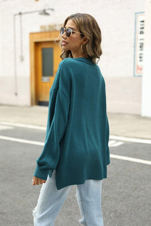 Remarkable Warmth Long Sleeve Crew Neck Sweater - MXSTUDIO.COM