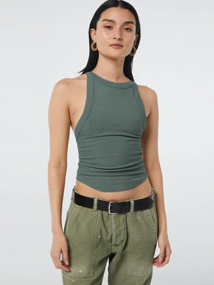 Savage And Sexy Ribbed Cropped Tank Top - MXSTUDIO.COM