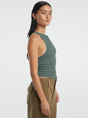 Savage And Sexy Ribbed Cropped Tank Top - MXSTUDIO.COM