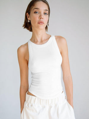 Savage And Sexy Ribbed Cropped Tank Top - MXSTUDIO.COM
