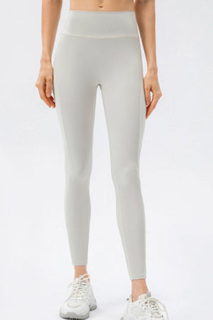 Secure Fit High Waist Active Spandex Leggings - MXSTUDIO.COM