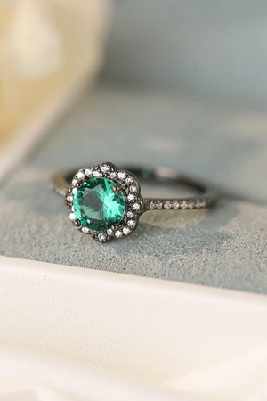 See The Best Flower Shape Paraiba Tourmaline Ring - MXSTUDIO.COM