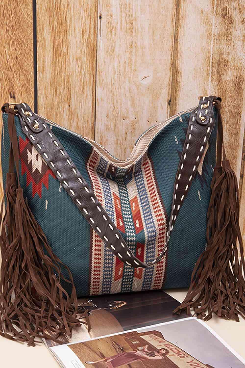 a purse sitting on top of a table
